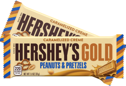 free hershey's gold peanut and pretzels bar kroger coupon