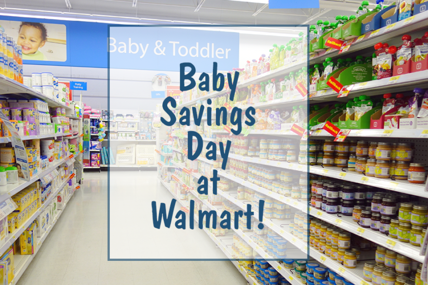 baby savings day at walmart