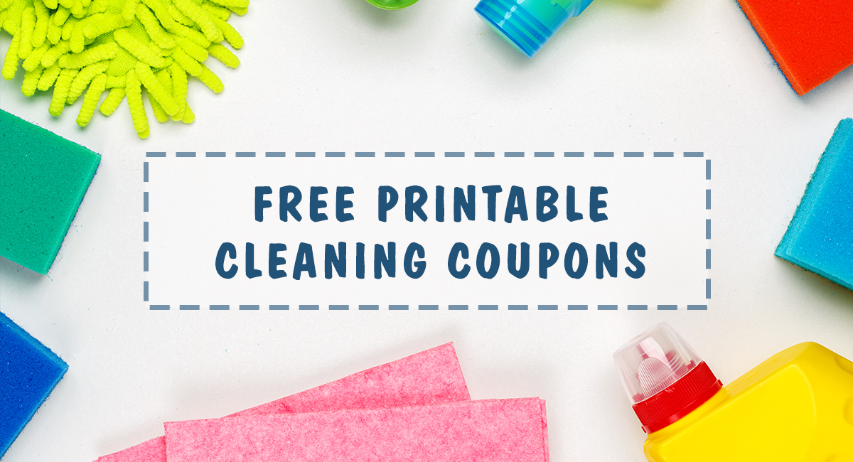 Free Printable Cleaning Coupons Roundup Couponing 101