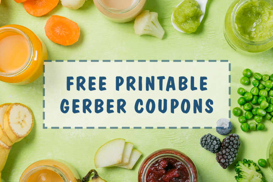 Gerber Baby Food Coupons - Couponing 101