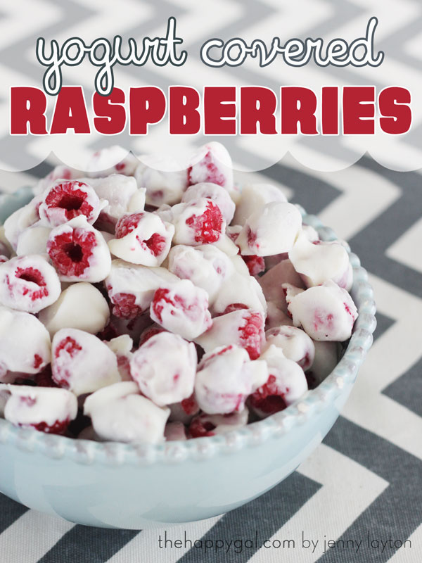 Yogurt Raspberries