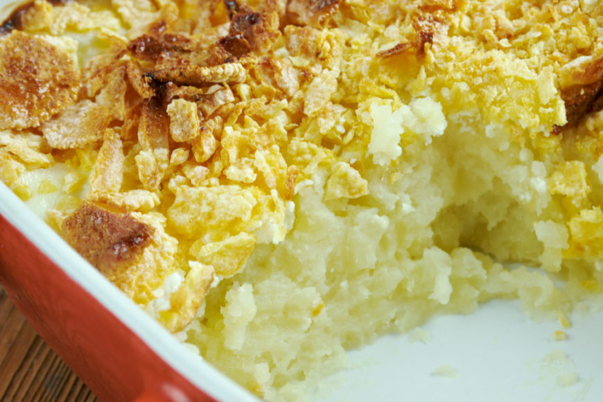 easy cheesy potatoes, party recipes, potato casserole