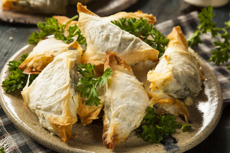 spanakopita appetizers